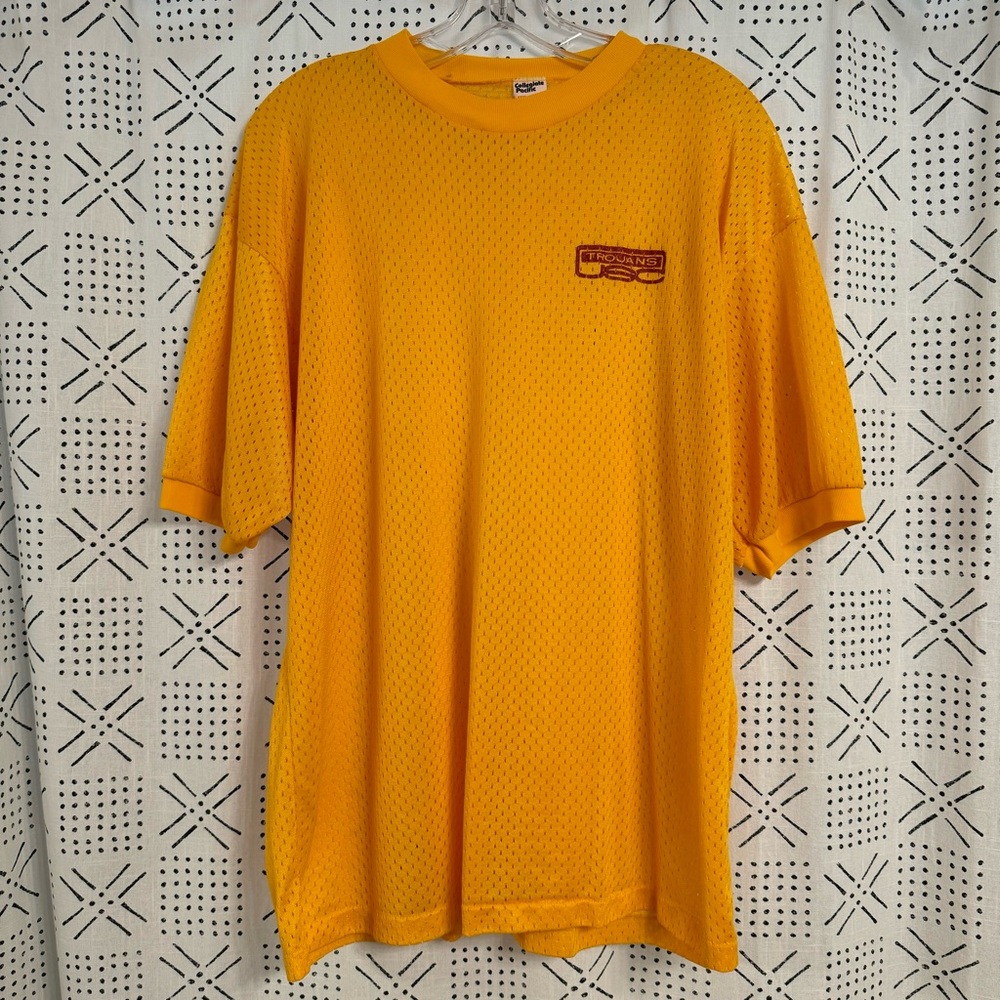 COLLEGIATE PACIFIC Vintage 1970s Gold USC Trojans Jersey